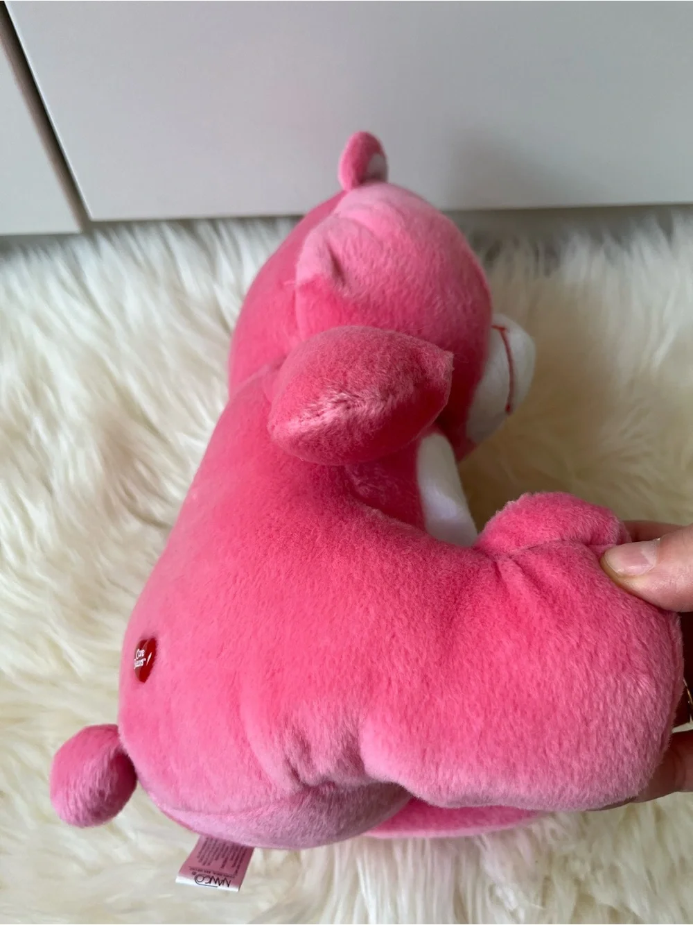 NWT New Vintage Y2K Care Bear 2003 Pink Love A Lot Bear 13